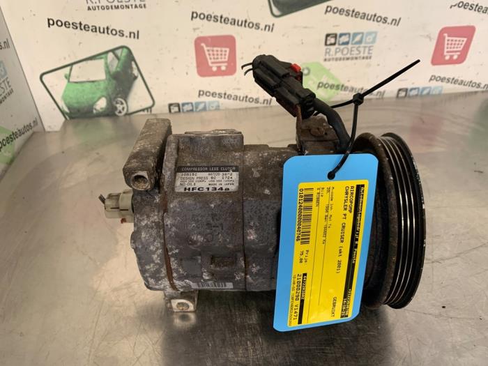 Usagé Compresseur de clim Chrysler PT Cruiser 2.0 16V Prix € 75,00 Règlement à la marge proposé par Autodemontagebedrijf R. Poeste B.V.
