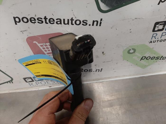 Pen ignition coil from a Opel Astra K 1.6 SIDI Eco Turbo 16V 2019