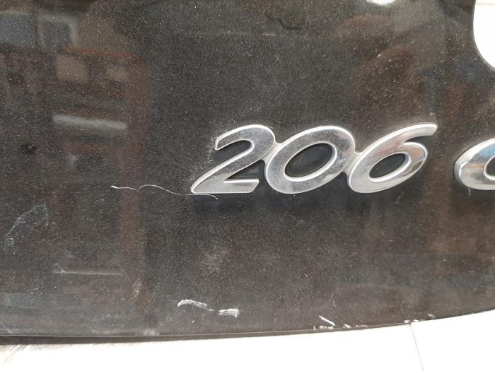 Hayon d'un Peugeot 206 CC (2D) 1.6 16V 2002