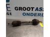 Front drive shaft, left from a Mercedes Vaneo (W414), 2001 / 2005 1.9, MPV, Petrol, 1.898cc, 92kW (125pk), FWD, M166991, 2002-02 / 2005-07, 414.700 2003