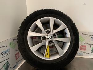 Used Wheel + winter tyre Skoda Citigo 1.0 12V Price € 120,00 Margin scheme offered by Autodemontagebedrijf R. Poeste B.V.