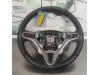 Steering wheel from a Honda Insight (ZE2), 2009 / 2014 1.3 16V VTEC, Hatchback, Electric Petrol, 1,339cc, 65kW (88pk), FWD, LDA3, 2009-04 / 2014-02, ZE2 2009