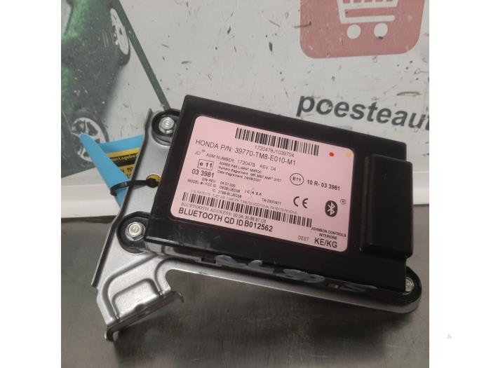 Używane Modul Bluetooth Honda Insight (ZE2) 1.3 16V VTEC Cena € 40,00 Procedura marży oferowane przez Autodemontagebedrijf R. Poeste B.V.
