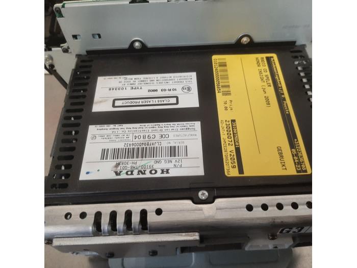 Vtec Minidisc Video Player Radio CD player Honda Insight 1.3 16V VTEC - 39100TM8G01