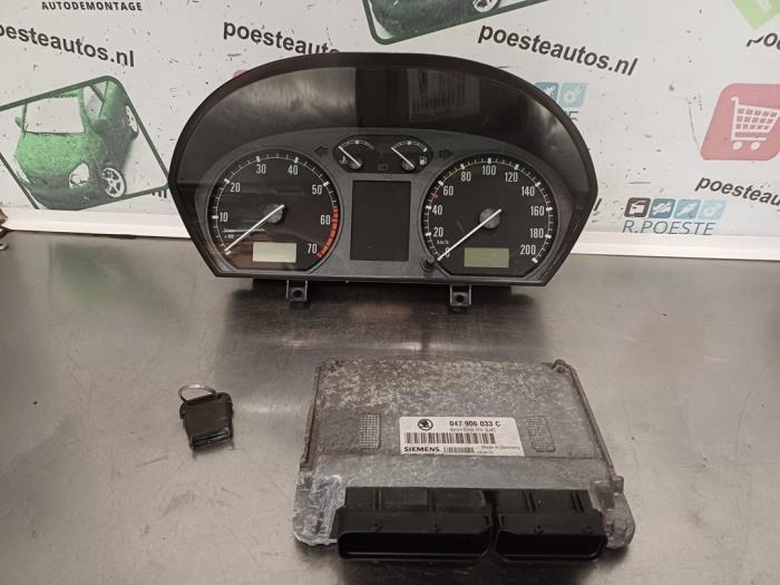 Begagnade Dator, motorstyrning Skoda Fabia (6Y2) 1.4i Pris € 125,00 Marginaltabell erbjuds av Autodemontagebedrijf R. Poeste B.V.