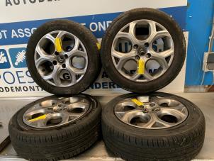 Used Sport rims set + tires Citroen C3 (SC) 1.2 VTi 82 12V Price € 360,00 Margin scheme offered by Autodemontagebedrijf R. Poeste B.V.