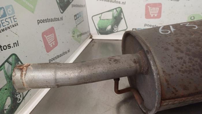 Gebrauchte Auspuff Enddämpfer Mazda 2 (NB/NC/ND/NE) 1.4 16V Preis € 25,00 Margenregelung angeboten von Autodemontagebedrijf R. Poeste B.V.