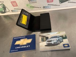 Used Instruction Booklet Chevrolet Cruze (300) 1.8 16V VVT Price € 20,00 Margin scheme offered by Autodemontagebedrijf R. Poeste