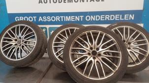 Used Sport rims set + tires Chevrolet Cruze (300) 1.8 16V VVT Price € 260,00 Margin scheme offered by Autodemontagebedrijf R. Poeste B.V.