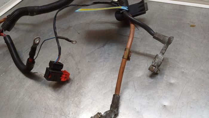 Wiring harness engine room from a Fiat Panda (169) 1.2 Fire 2008