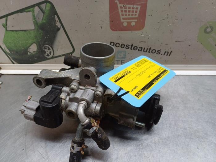 Begagnade Spjällhus Daihatsu Cuore (L251/271/276) 1.0 12V DVVT Pris € 20,00 Marginaltabell erbjuds av Autodemontagebedrijf R. Poeste B.V.