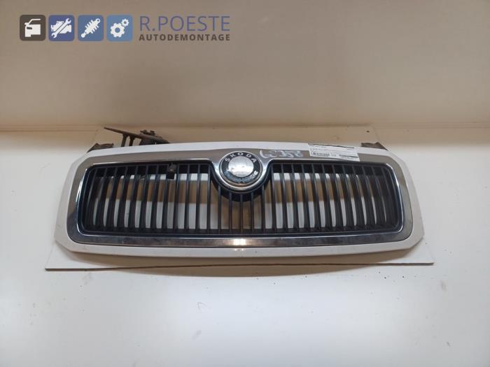 Używane Grill Skoda Fabia (6Y2) 1.2 HTTP Cena € 20,00 Procedura marży oferowane przez Autodemontagebedrijf R. Poeste B.V.