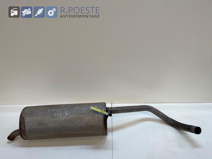 Gebrauchte Auspuff Enddämpfer Skoda Fabia (6Y2) 1.2 HTTP Preis € 20,00 Margenregelung angeboten von Autodemontagebedrijf R. Poeste B.V.
