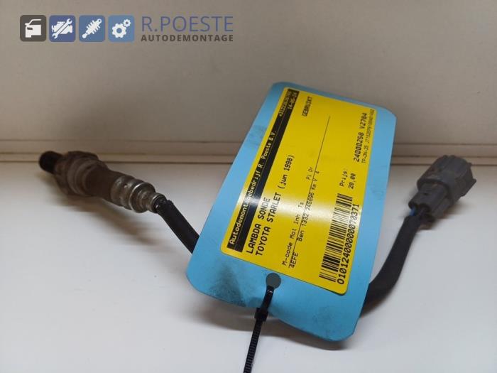 Usados Sonda Lambda Toyota Starlet (EP9) 1.3,XLi,GLi 16V Precio € 20,00 Norma de margen ofrecido por Autodemontagebedrijf R. Poeste B.V.