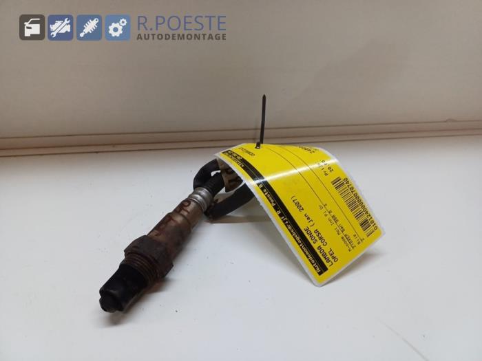 Usagé Sonde lambda Opel Corsa D 1.0 Prix € 20,00 Règlement à la marge proposé par Autodemontagebedrijf R. Poeste B.V.