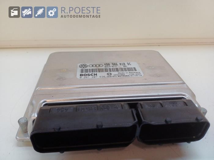 Used Engine management computer Volkswagen Passat Variant (3B6) 1.8 Turbo 20V Price € 100,00 Margin scheme offered by Autodemontagebedrijf R. Poeste B.V.