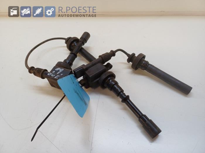 Gebrauchte Stift Zündspule Mitsubishi Space Star (DG) 1.3 16V Preis € 30,00 Margenregelung angeboten von Autodemontagebedrijf R. Poeste B.V.
