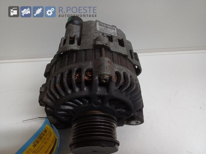 Gebrauchte Dynamo Nissan Kubistar (F10) 1.5 dCi 65 Preis € 20,00 Margenregelung angeboten von Autodemontagebedrijf R. Poeste B.V.