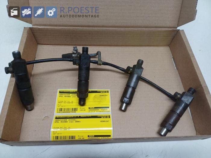Usagé Injecteurs Opel Movano (4A1; 4A2; 4B2; 4B3; 4C2; 4C3) 2.5 D Prix € 150,00 Règlement à la marge proposé par Autodemontagebedrijf R. Poeste B.V.