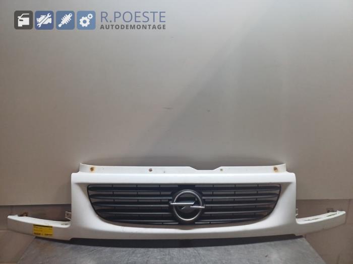 Begagnade Grill Opel Movano (4A1; 4A2; 4B2; 4B3; 4C2; 4C3) 2.5 D Pris € 50,00 Marginaltabell erbjuds av Autodemontagebedrijf R. Poeste B.V.