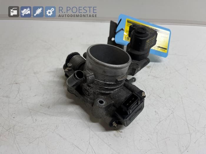 Gebrauchte Drosselklappengehäuse Kia Rio (DC22/24) 1.5 16V Preis € 20,00 Margenregelung angeboten von Autodemontagebedrijf R. Poeste B.V.