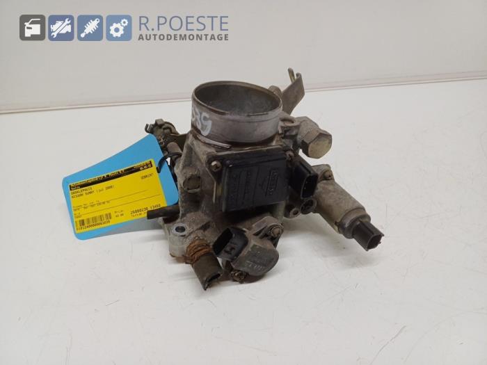Gebrauchte Drosselklappengehäuse Nissan Sunny (Y10) 1.6 LX,SLX 16V Preis € 42,00 Margenregelung angeboten von Autodemontagebedrijf R. Poeste B.V.