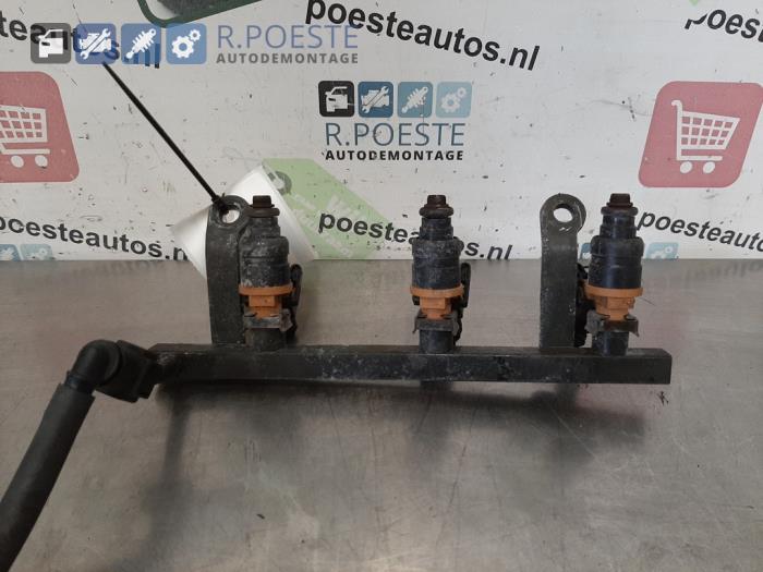 Usagé Système d'injection Chevrolet Matiz 0.8 S,SE Prix € 30,00 Règlement à la marge proposé par Autodemontagebedrijf R. Poeste B.V.