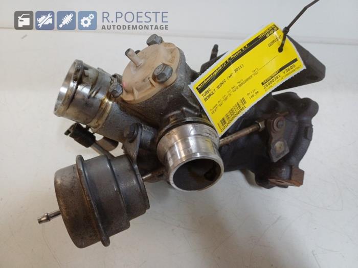 Gebrauchte Turbo Renault Scénic III (JZ) 1.4 16V TCe 130 Preis € 140,00 Margenregelung angeboten von Autodemontagebedrijf R. Poeste B.V.