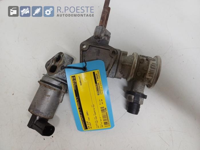 Gebrauchte AGR Ventil Volkswagen Golf IV Variant (1J5) 1.6 Preis € 30,00 Margenregelung angeboten von Autodemontagebedrijf R. Poeste B.V.