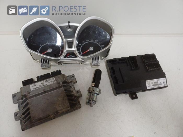 Used Engine management computer Ford Fiesta 6 (JA8) 1.4 16V Price € 195,00 Margin scheme offered by Autodemontagebedrijf R. Poeste B.V.