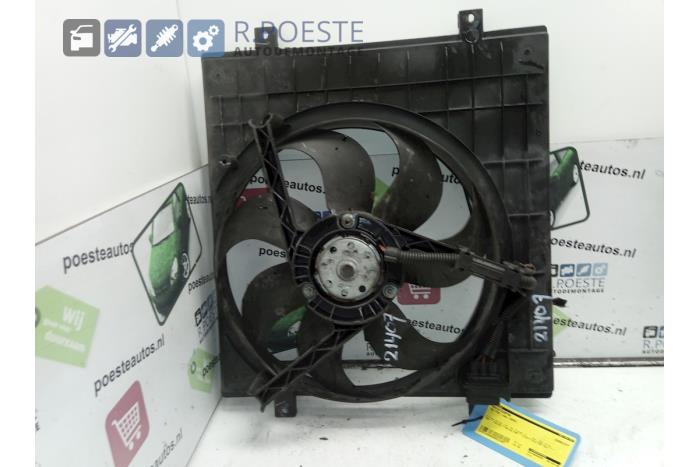 Gebrauchte Kühlerventilator Volkswagen Fox (5Z) 1.2 Preis € 30,00 Margenregelung angeboten von Autodemontagebedrijf R. Poeste B.V.