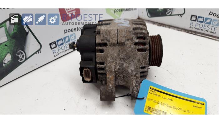 Dynamo van een Kia Sorento I (JC) 3.5 V6 24V 2006