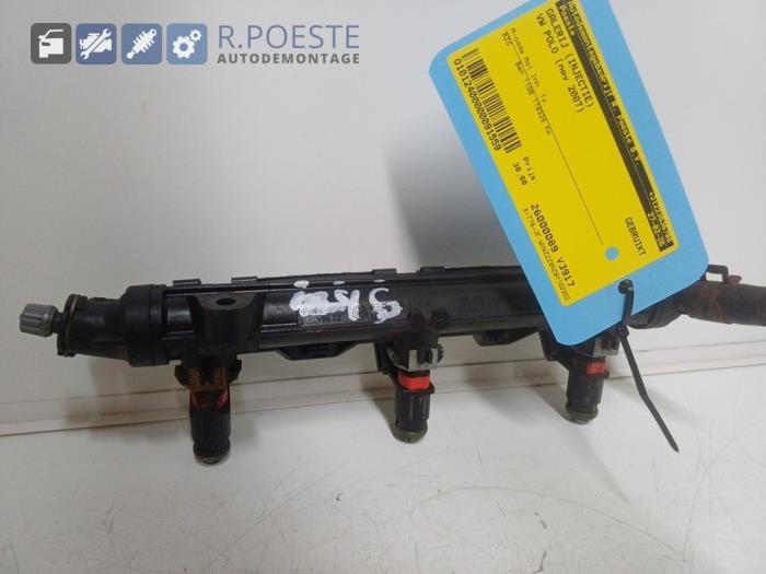 Usagé Système d'injection Volkswagen Polo IV (9N1/2/3) 1.2 12V Prix € 30,00 Règlement à la marge proposé par Autodemontagebedrijf R. Poeste B.V.