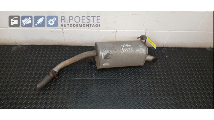 Gebrauchte Auspuff Enddämpfer Nissan Note (E11) 1.6 16V Preis € 20,00 Margenregelung angeboten von Autodemontagebedrijf R. Poeste B.V.