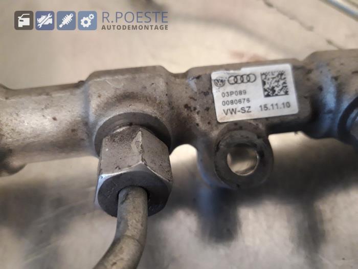 Gebrauchte Kraftstoffverteiler Seat Ibiza ST (6J8) 1.2 TDI Ecomotive Preis € 30,00 Margenregelung angeboten von Autodemontagebedrijf R. Poeste B.V.