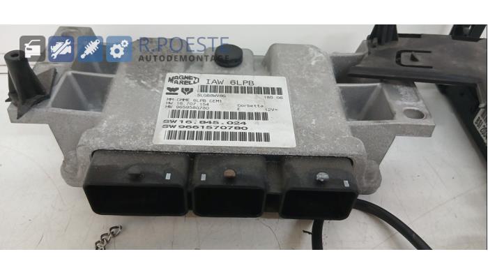 Engine management computer from a Peugeot 407 (6D) 1.8 16V 2006
