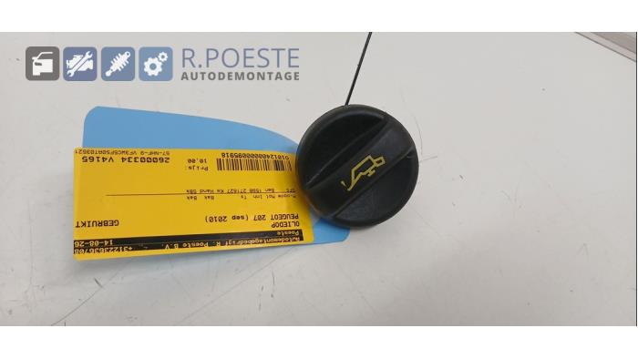 Używane Korek oleju Peugeot 207/207+ (WA/WC/WM) 1.6 16V VTRi Cena € 10,00 Procedura marży oferowane przez Autodemontagebedrijf R. Poeste B.V.