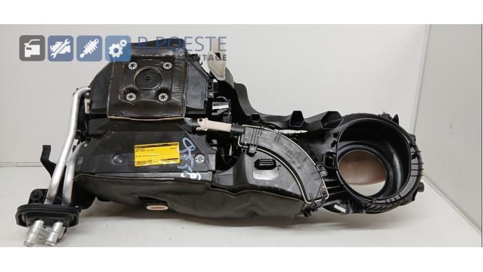 Interior heater climate box assembly