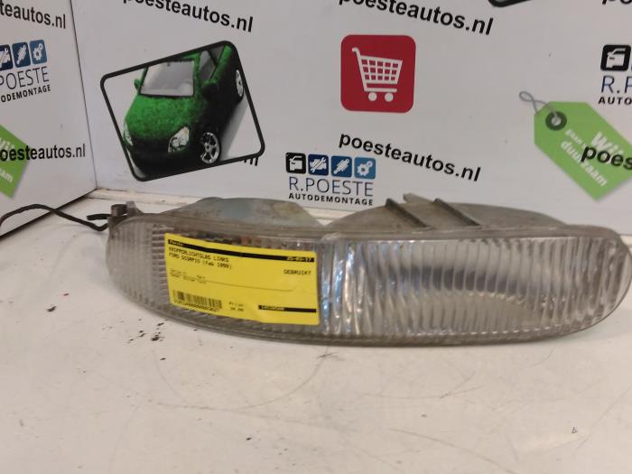 Front bumper turn signal