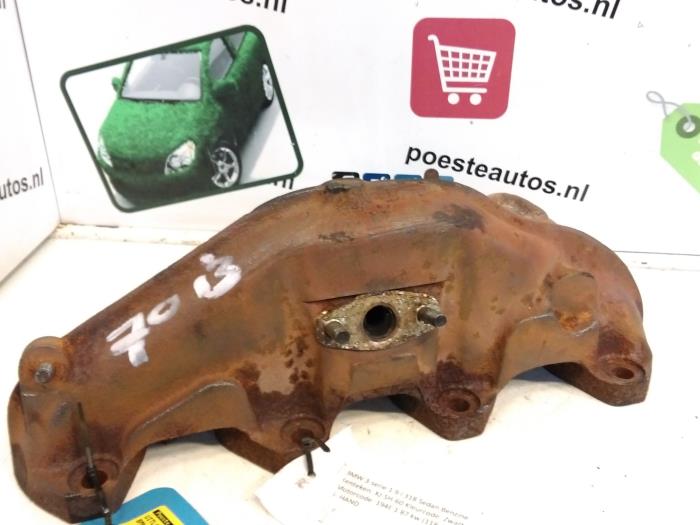 Gebrauchte Abgaskrümmer BMW 3 serie (E46/4) 318i Preis € 60,00 Margenregelung angeboten von Autodemontagebedrijf R. Poeste B.V.