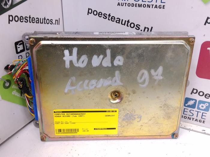 Used Engine management computer Honda Accord (CE7/8/9; CF1) 2.0i LS 16V Price € 100,00 Margin scheme offered by Autodemontagebedrijf R. Poeste B.V.