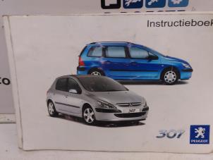 Used Instruction Booklet Peugeot 307 (3A/C/D) 1.4 Price € 20,00 Margin scheme offered by Autodemontagebedrijf R. Poeste B.V.