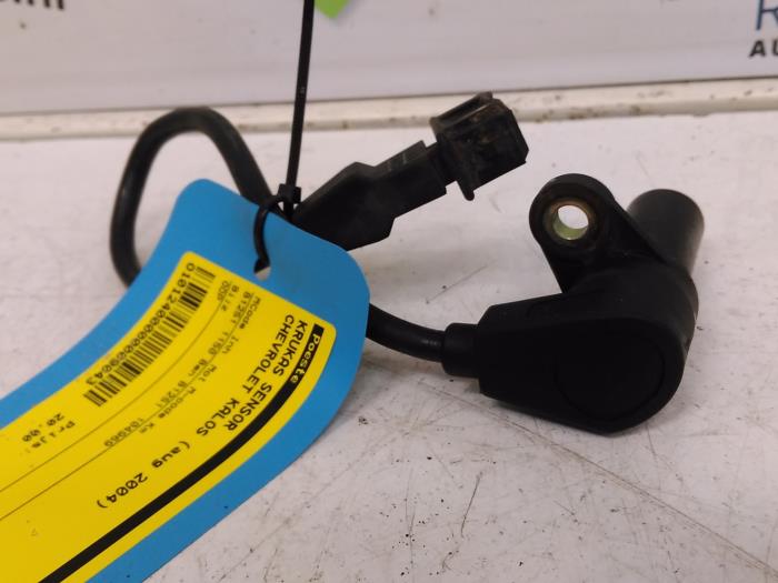 Begagnade Vevaxelsensor Chevrolet Kalos (SF48) 1.2 Pris € 20,00 Marginaltabell erbjuds av Autodemontagebedrijf R. Poeste B.V.