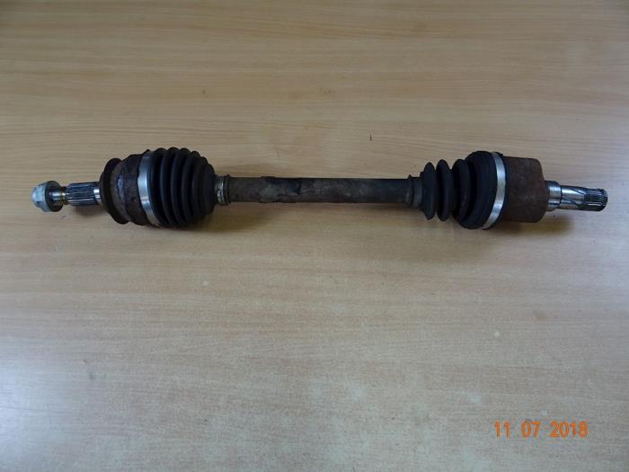 Front drive shaft, left from a MINI Mini Open (R57) 1.6 16V Cooper 2009