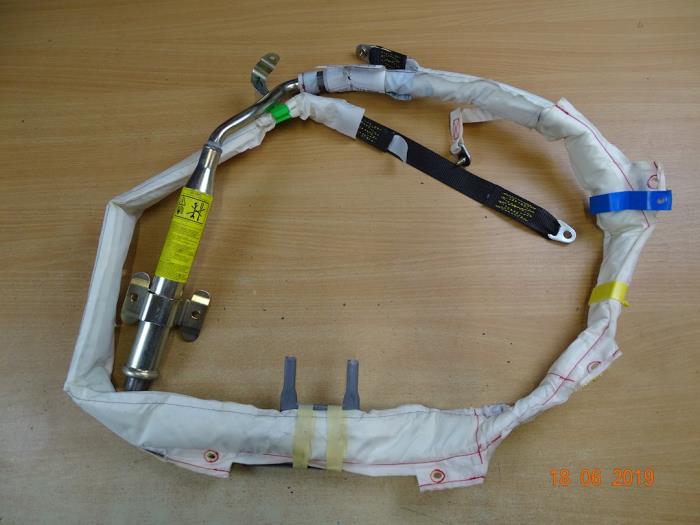 Roof curtain airbag, left from a MINI Mini Cooper S (R53) 1.6 16V 2004