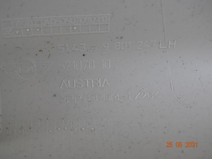 A-Säule Abdeckkappe links van een MINI Countryman (R60) 1.6 Cooper D ALL4 2010