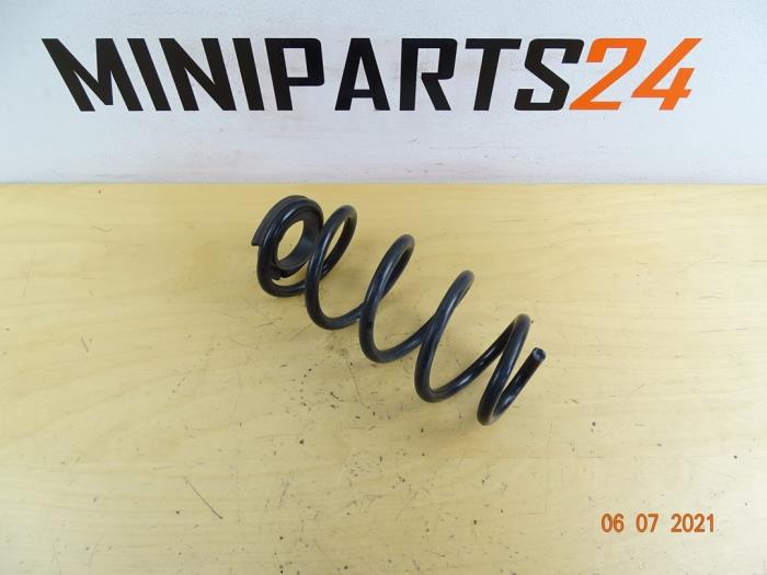 Rear coil spring from a Mini ONE 2015