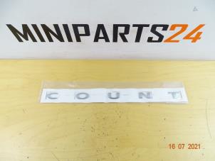 Neue Emblem Mini Countryman (R60) 1.6 16V Cooper S Preis € 59,50 Mit Mehrwertsteuer angeboten von Miniparts24 - Miniteile24 GbR