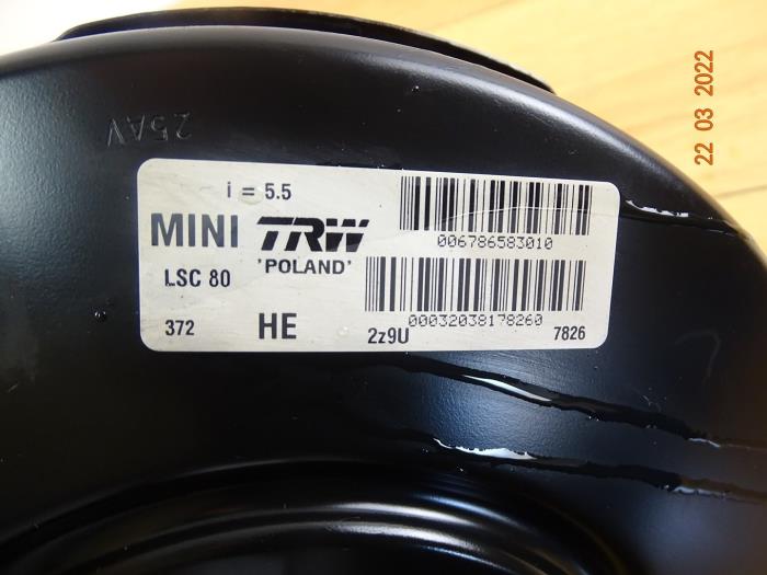 Assistant de freinage d'un MINI Mini (R56) 1.6 16V Cooper 2008