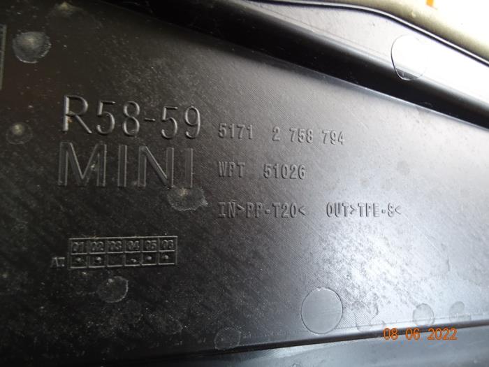 Parawan z MINI Coupe (R58) 1.6 16V Cooper 2012